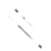 South Main Hardware 5-in  304 Stainless Steel 200-lb, Silver, 50 Metal Cable Ties 222103